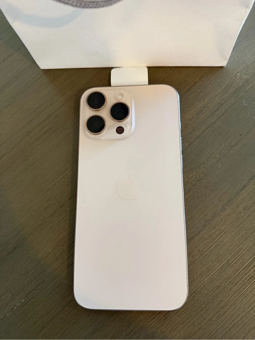 NEW iPhone 16 Pro Max 256GB — White Titanium — Unlocked